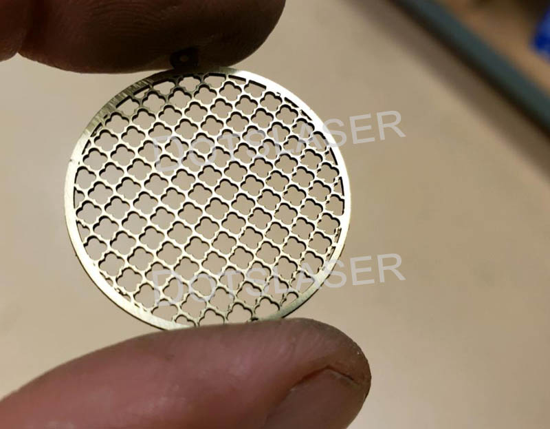 Jewelry pendant 1-2mm gold silver brass fiber laser cutting engraving machine