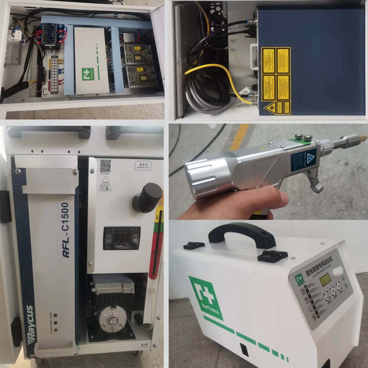 stainless steel aluminum alloy sheet portable laser welding machine