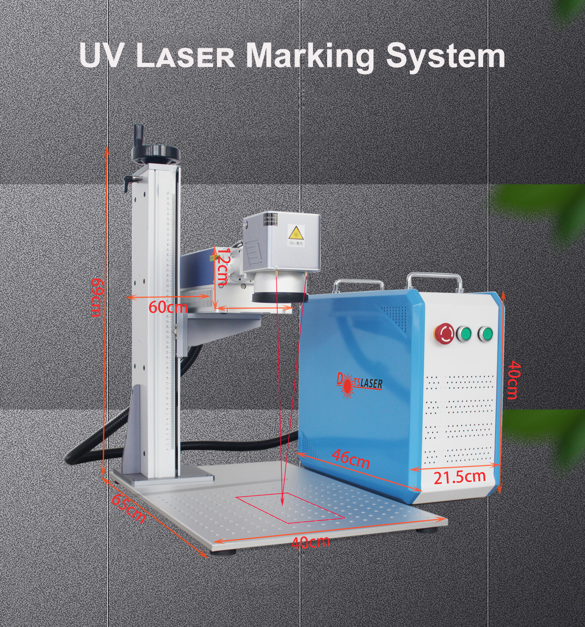 355nm uv laser marking machine