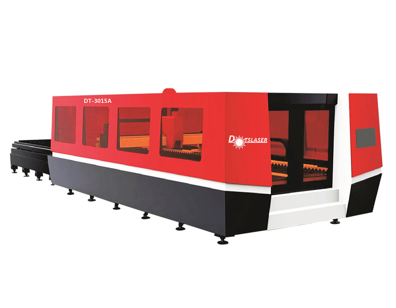 Full Closed Stainless Steel Fiber Laser Metal Sheet Cutting Machine