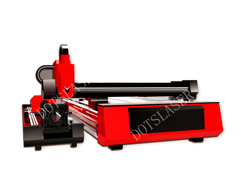 Stainless steel Fiber Laser Metal Sheet and Tube Cutting Machine