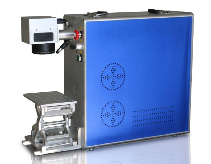 Portable type fiber laser marking machine