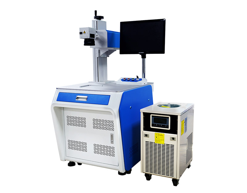 UV laser marker for marking bottles