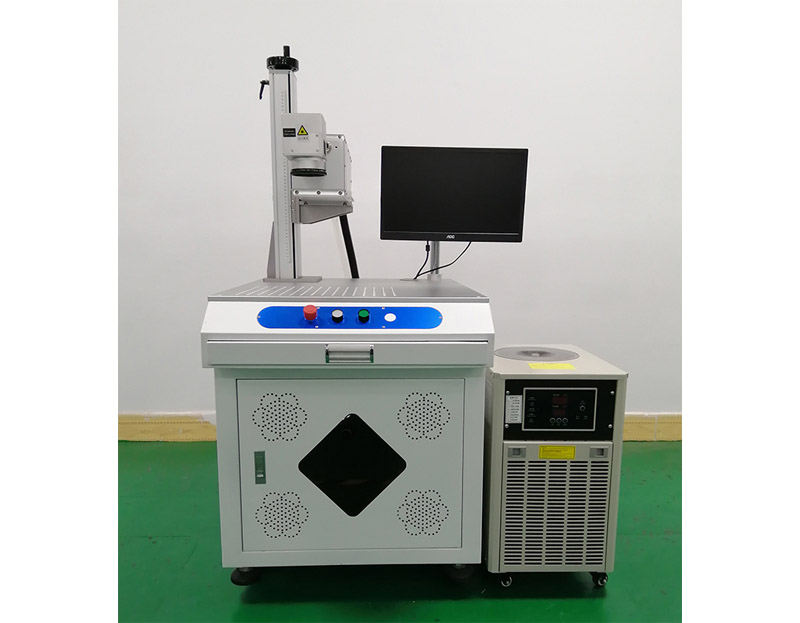 UV laser marker for marking bottles