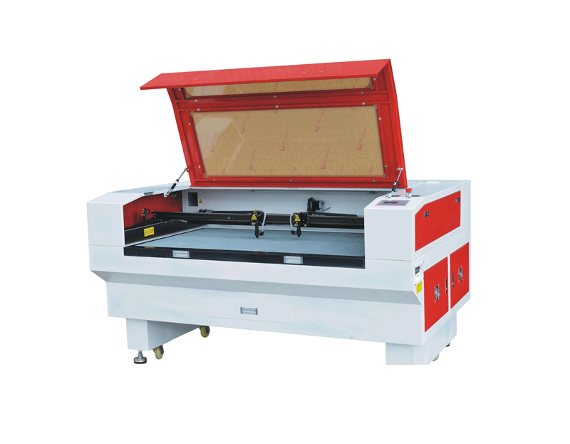 Double heads Co2 Laser cutting and engraving machine