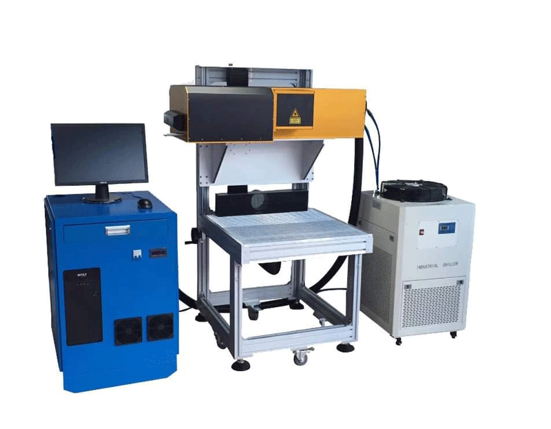 Co2 Laser Garments Marking Cutting Machine